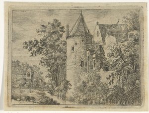 Kasteel de Haar door Cornelis van Hardenbergh