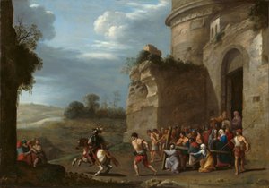 Christus draagt het kruis