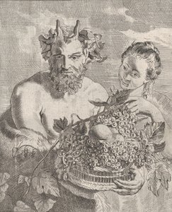 Satyr en Bacchante