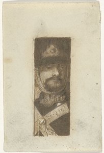 Portret van een soldaat