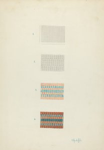 Detail van Sprei: Techniek Demonstratie