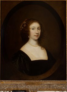 Een dame van de Kingsmill-familie door Cornelius I Johnson