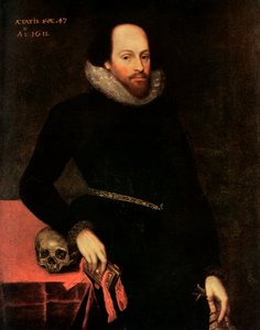 Het Ashbourne-portret van Shakespeare, 16e eeuw