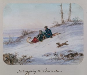 Sleeën in Canada