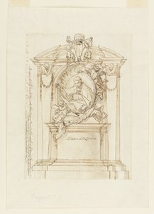 Ontwerp voor een monument door Corrado Giaquinto