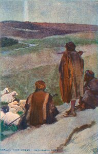 Herders in het veld