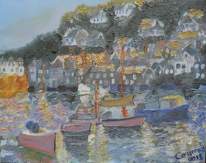 Haven van Mousehole, Cornwall