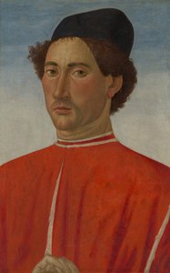 Portret van een Man door Cosimo Rosselli