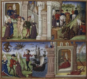 Illustratie voor het Epos De Aeneis van Vergilius, 1450-1499