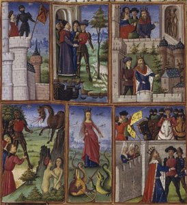 Illustratie voor het epos De Aeneis van Vergilius, 1450-1499