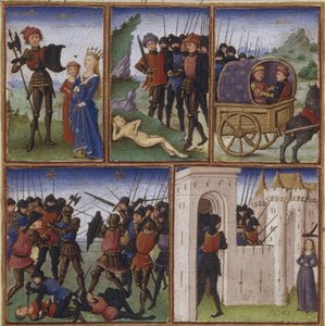 Illustratie voor het epos De Aeneis van Vergilius, 1450-1499