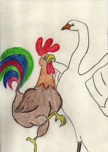 De twee trotse door Crazy Artist