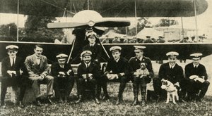 Commandant Samson van het Royal Flying Corps...Eerste Wereldoorlog