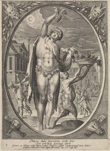 Bacchus door Crispijn van de Passe (I)