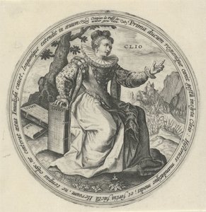 Clio door Crispijn van de Passe (I)