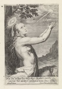 De boetvaardige Maria Magdalena door Crispijn van de Passe (I)