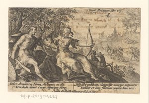Meleager en Atalanta