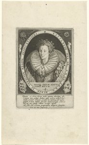 Portret van Elizabeth I Tudor door Crispijn van de Passe (I)