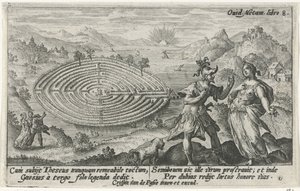 Theseus en Ariadne door Crispijn van de Passe (I)