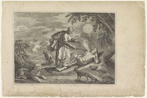 Prometheus schept de eerste mens