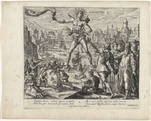 Kolos van Rhodos door Crispijn van de Passe (II)