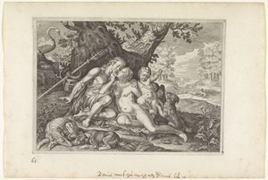 Venus waarschuwt Adonis