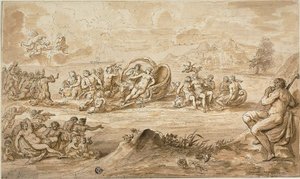 Acis en Galatea door Crispin van den Broeck