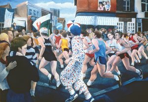 Londen Marathon, 1996 door Cristiana Angelini
