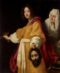 Duits: Judith met het hoofd van Holofernes door Cristofano Allori