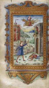 De dood van de zonen van Medea Illustratie voor The Heroides van Ovidius, 1485-1499 door Cristoforo Majorana