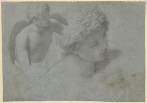 Twee studies van een jongeling, ca. 1600-10