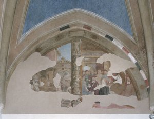 Scènes uit het leven van Sint Catharina, Cappella Bolla door Cristoforo de Mottis