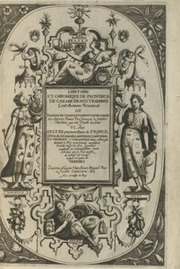 Titelpagina van de Histoire et Chronique de Provence door César de Nostredame