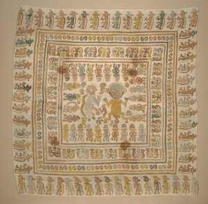 Paneel van de "gevangene" textiel