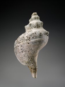 Hemelse schelp met schedels, 900-1521 na Christus