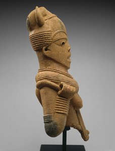 Hoofd en torso van een vrouwelijke figuur, Jos Plateau regio, Nigeria, 500 v.Chr.-200 n.Chr.