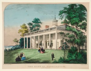 Het huis van Washington / Mount Vernon, VA