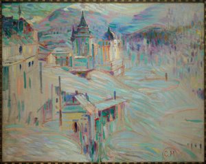 St. Moritz in de winter