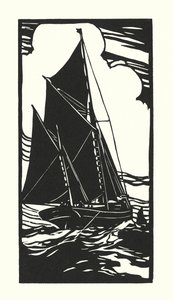 Vissersboten en schuiten: Brixham Trawler door Cyril A. Wilkinson