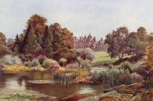 Het meer in de Westtuin, Sandringham door Cyril Ward