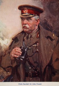 Veldmaarschalk Sir John French, illustratie uit 