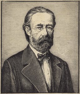 Portret van Bedrich Smetana door Czech School
