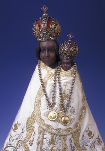 Beeldje van de Maagd Maria van Svatá Hora