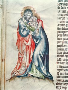 De Maagd en Christus, uit de Passie van Abdis Cunegonde
