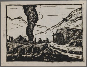 Staalfabriek, c.1945 door Dah Ma