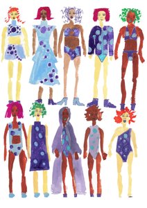 Strandkleding door Daisy de Villeneuve