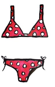 Bikini met stippen door Daisy de Villeneuve