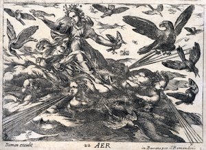 Aer: allegorie van de lucht door Daman
