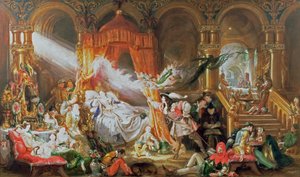 Doornroosje door Daniel Maclise