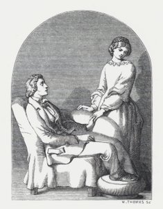Illustratie voor Tennysons gedicht, De Prinses